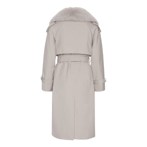 TRENCHCOAT // LYSEGRÅ