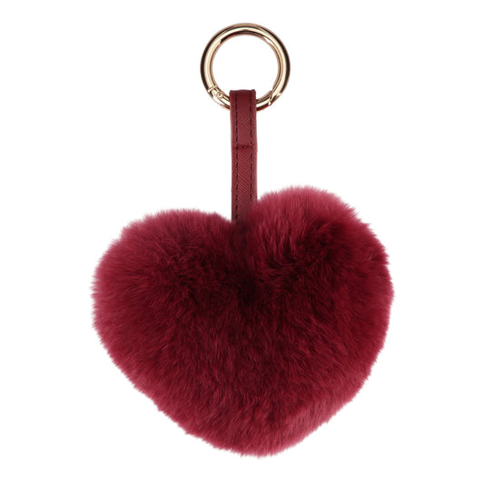 KEYCHAIN HEART // RED