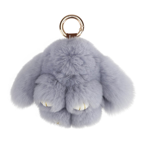PELSNØGLERING BUNNY (S) // BLUE
