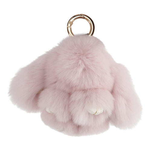 PELSNØGLERING BUNNY (S) // PINK