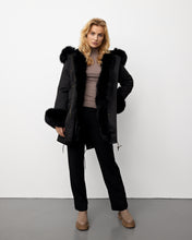 Load image into Gallery viewer, PARKA JAKKE // SORT
