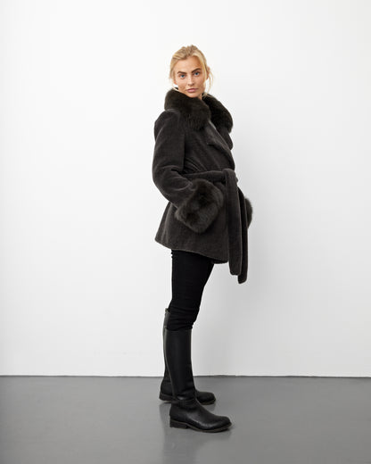 TEDDY SHORT // DARK GREY