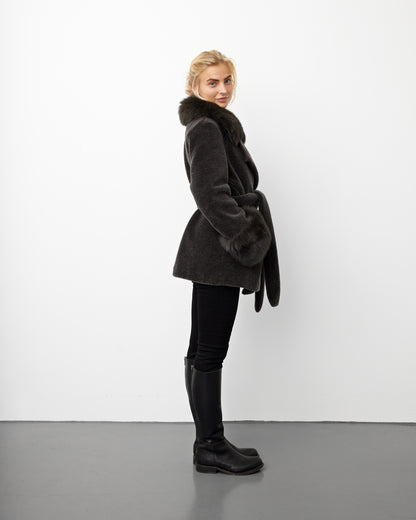 TEDDY SHORT // DARK GREY