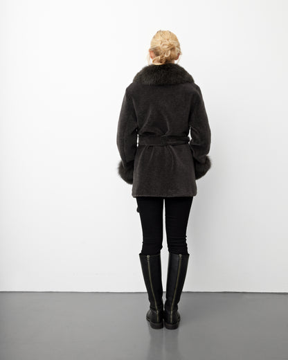 TEDDY SHORT // DARK GREY