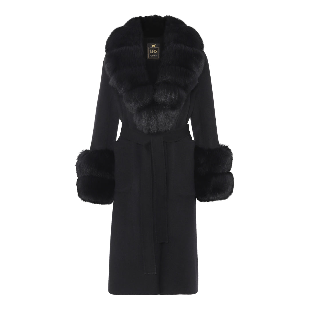CASHMERE COAT // BLACK