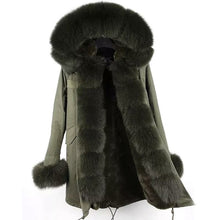 Load image into Gallery viewer, PARKA JAKKE // ARMY GRØN

