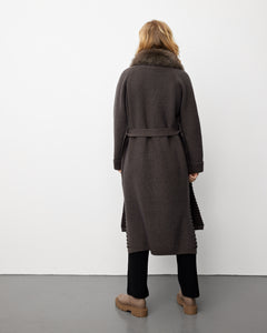 CARDIGAN // MØRKEBRUN