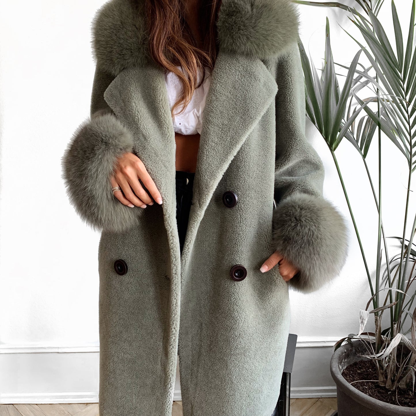 TEDDY CLASSIC // DUSTY GREEN