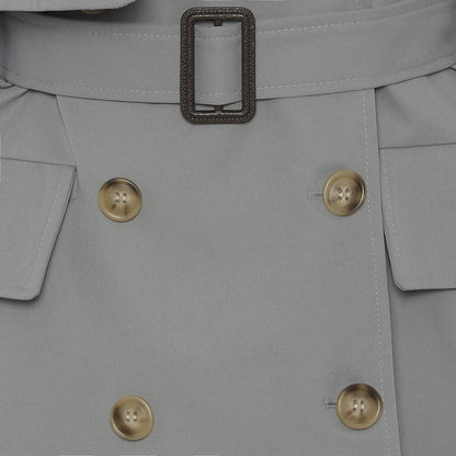 TRENCHCOAT // BLÅGRÅ