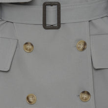 Load image into Gallery viewer, TRENCHCOAT // BLÅGRÅ
