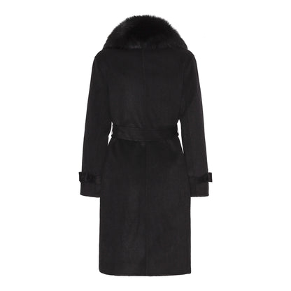 CELINE COAT // BLACK