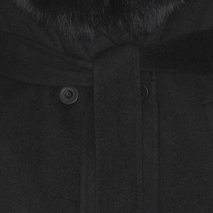 CELINE COAT // BLACK